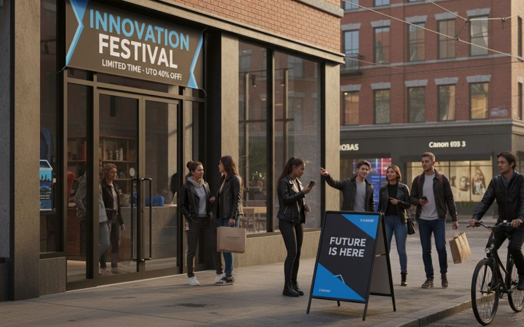 business storefront banner