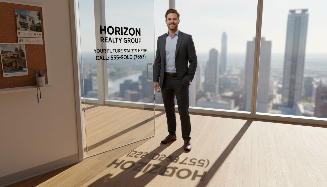 Vinyl Lettering: Branding Power for Real Estate - Custom Signs Today