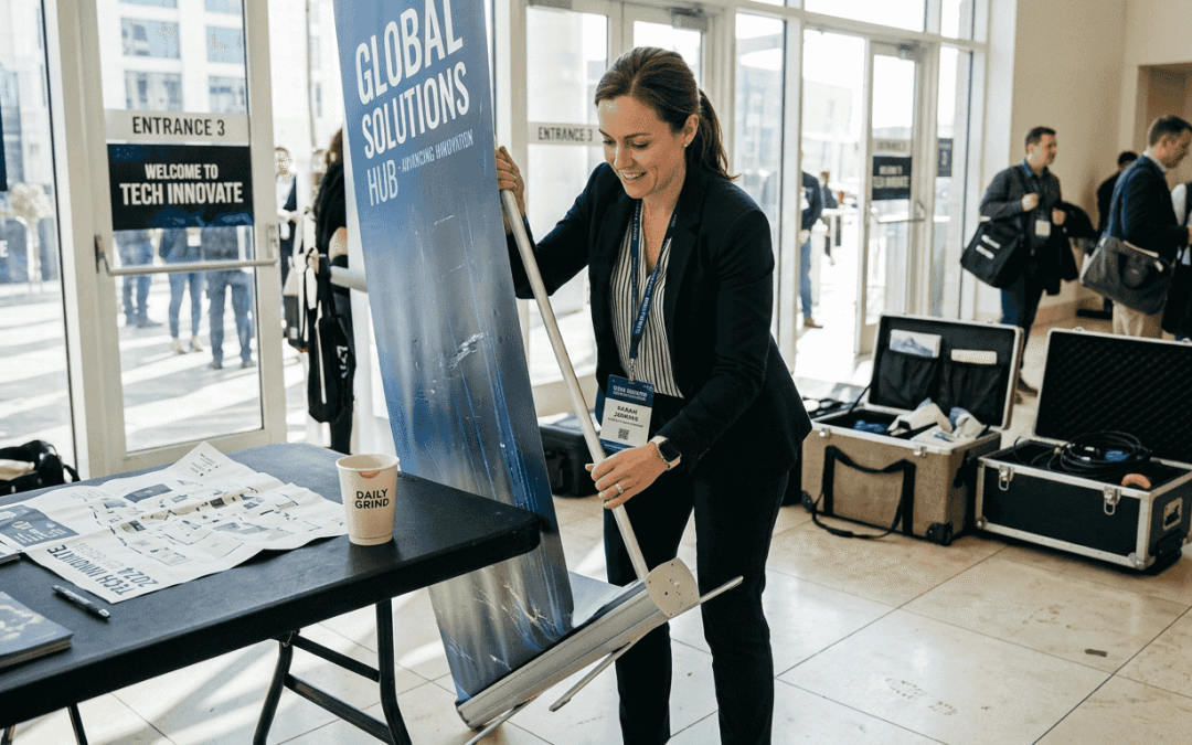 What is a retractable banner? Guide for business visibility