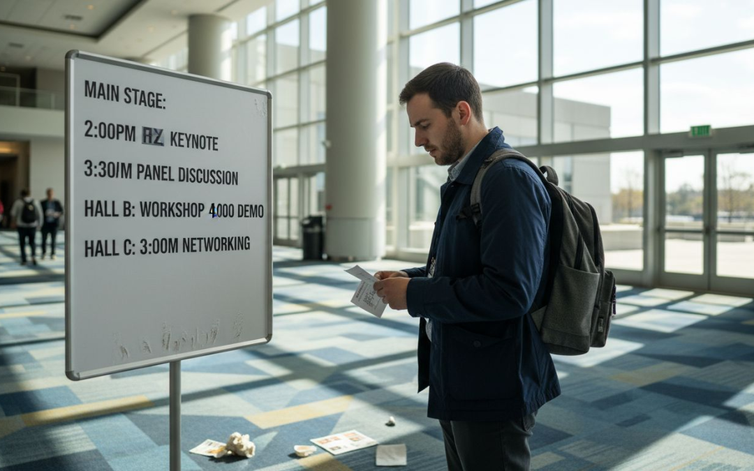 Event signage guide: boost visibility and engagement