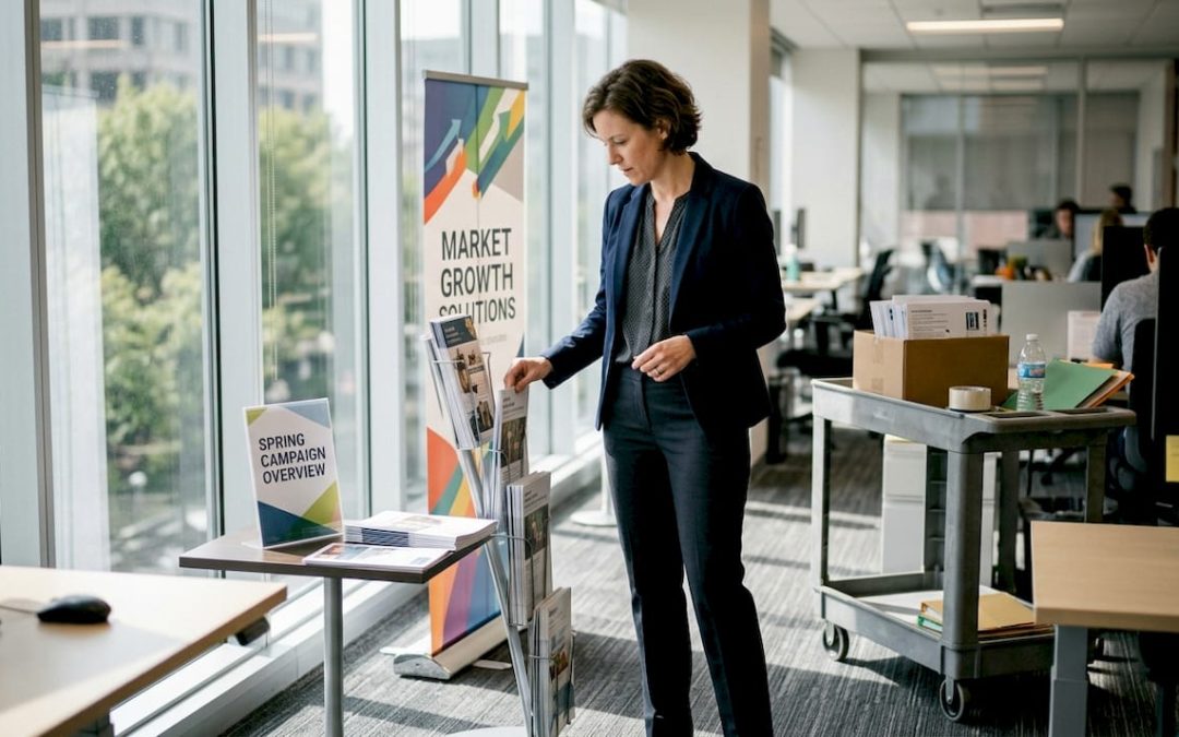 9 types of promotional displays for brand visibility