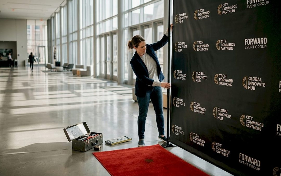 What is a step and repeat banner? Boost event visibility