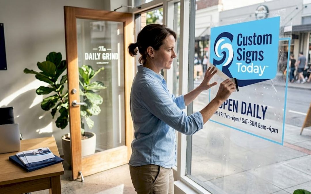 Boost Brand Visibility: Smart Marketing with Window Decals