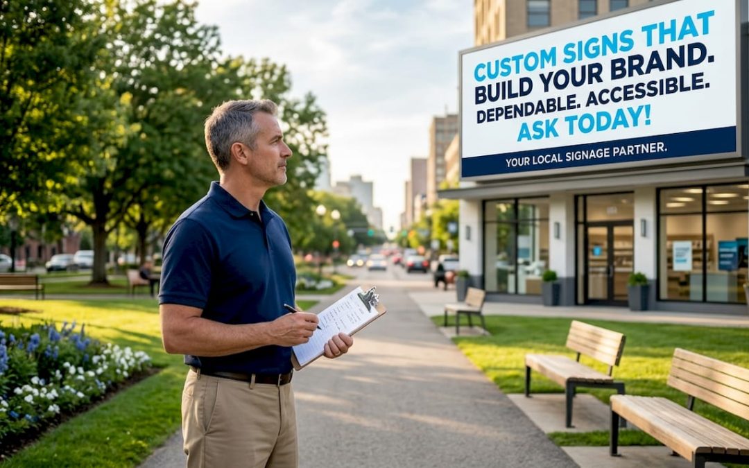 Why update promotional signs: boost sales and trust