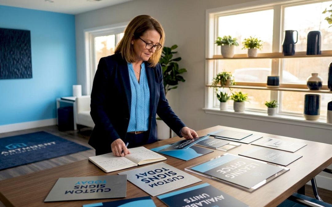 Essentials for Apartment Signage: A Property Manager’s Guide