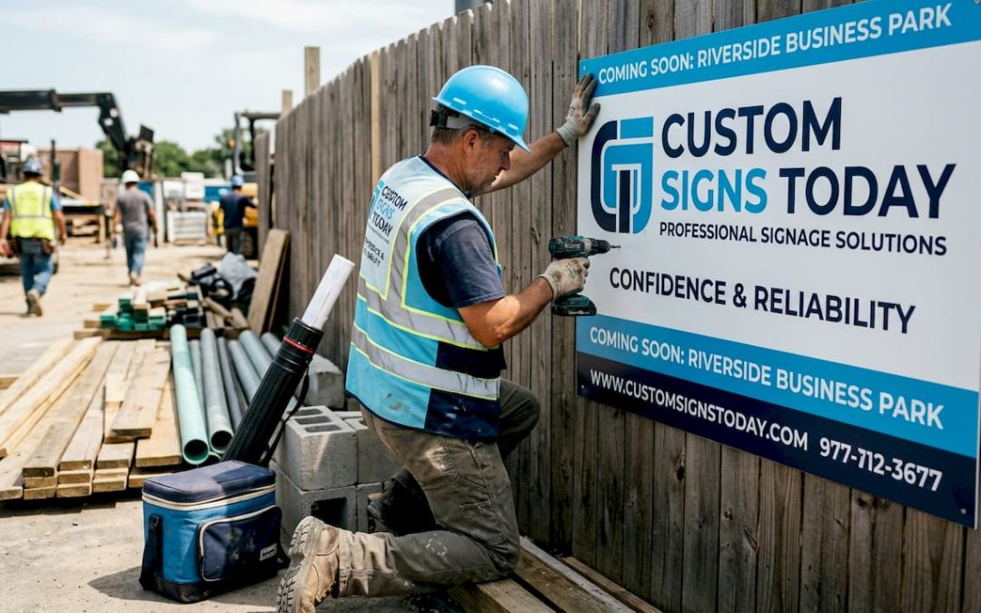 What Is a Site Sign? Types, Uses, and Best Practices