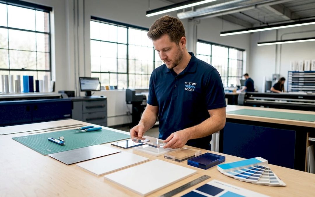 Common Sign Materials: What to Choose and Why