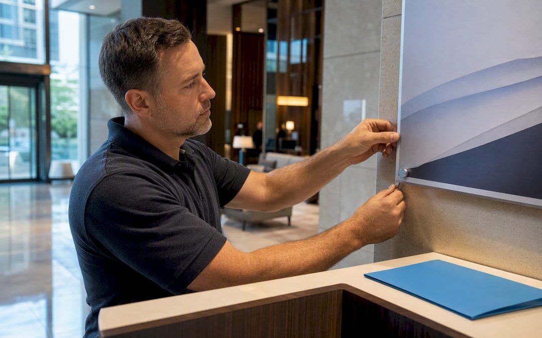 14 Vendor Ready Welcome Sign Ideas for Office Lobbies