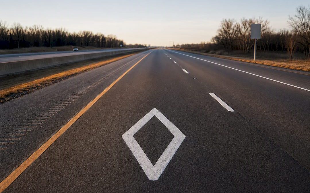 2.5 ft by 12 ft: What a White Diamond Means for Drivers and Signs