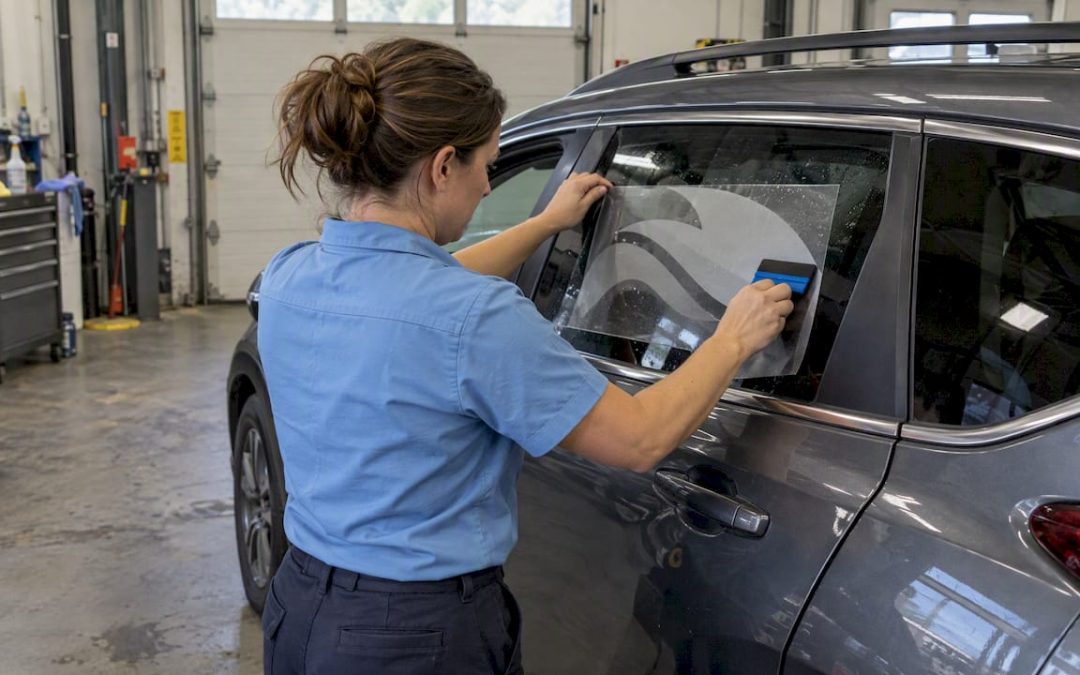 Installer Tested Method to Apply Car Window Stickers Inside & Outside