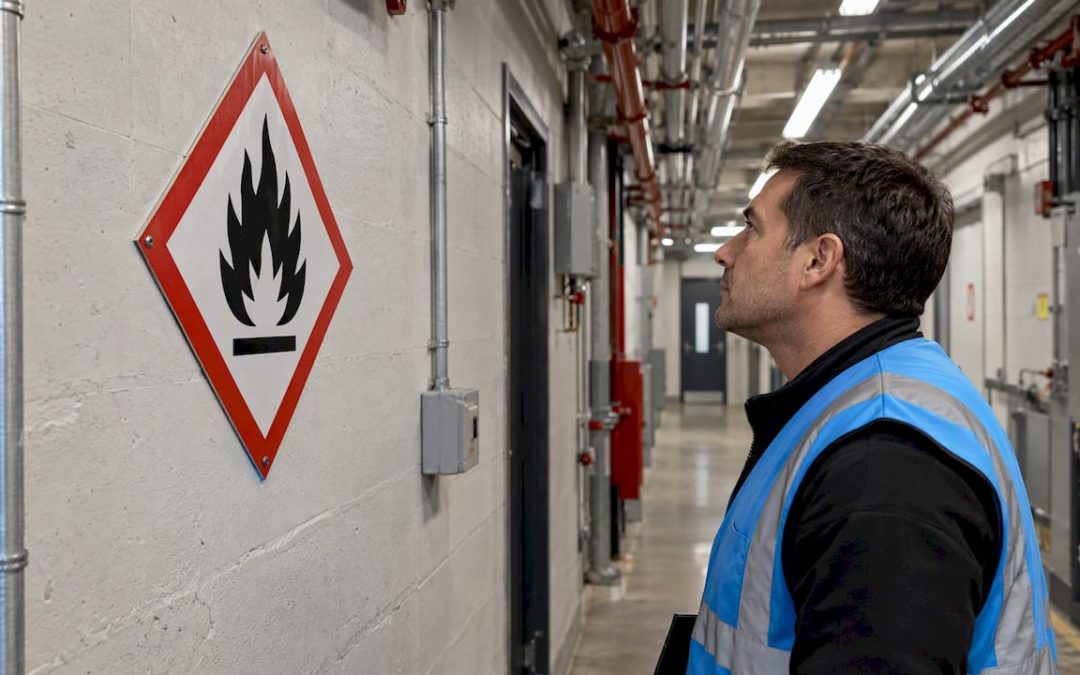 Red Diamond and 8 Pictograms: Hazard Signs for Facility Managers